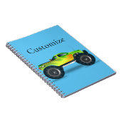 Monster Truck Thunder_Cove Notizblock (Rechte Seite)