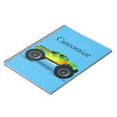 Monster Truck Thunder_Cove Notizblock (Linke Seite)