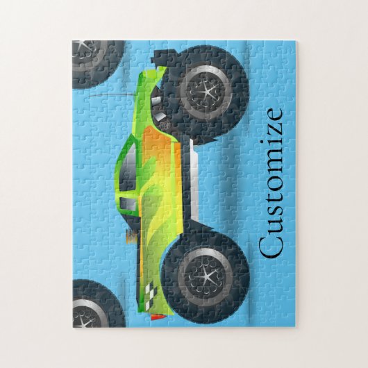 Monster Truck Thunder_Cove Puzzle (Vertikal)