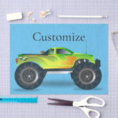 Monster Truck Thunder_Cove Seidenpapier (Handwerk)