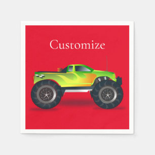 Monster Truck Thunder_Cove Serviette