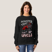 Monster Truck Uncle Driver Family Matching Trucks Sweatshirt (Vorne ganz)