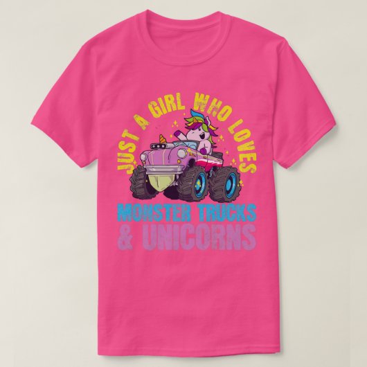 Monster Truck Unicorn 4 T-Shirt (Design vorne)