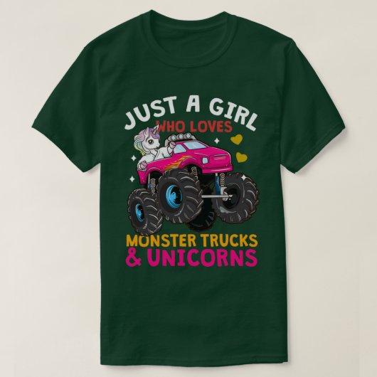 Monster Truck Unicorn 6 T-Shirt (Design vorne)