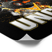 Monster Truck Unster Truck sind mein Jam Truck Poster (Ecke)