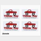Monster Truck Vielen Dank Sticker (Blatt)