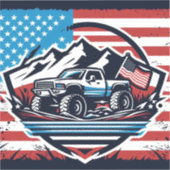 MONSTER TRUCK VINLY STICKER (Vorderseite)
