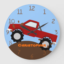 Monster Truck Wall Clock Große Wanduhr
