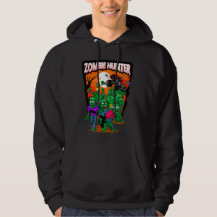 Monster Truck Zombie Hunter Halloween Untoten Kilo Hoodie