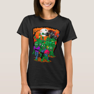 Monster Truck Zombie Hunter Halloween Untoten Kilo T-Shirt
