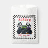 Monster Trucks 1st Birthday Party Geschenktütchen (Vorderseite)