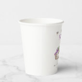 Monster Trucks brauchen VIER Speed Birthday Paper Pappbecher (Rechts)