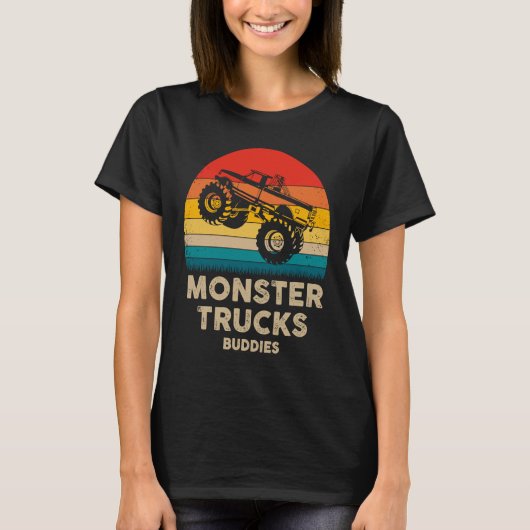 Monster Trucks Buddies Monster Trucks Are My Jam T-Shirt (Vorderseite)