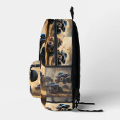 Monster Trucks Chaos, Bedruckter Rucksack (Rechts)