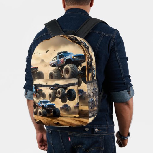 Monster Trucks Chaos, Bedruckter Rucksack (Insitu (Modell))
