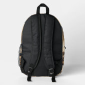 Monster Trucks Chaos, Bedruckter Rucksack (Rückseite)