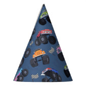 Monster Trucks Geburtstagsparty Partyhütchen (Links)