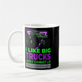 Monster Trucks - I Like Big Trucks And I Cannot Li Kaffeetasse (Links)