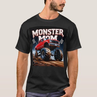 Monster Trucks Mama für den Geburtstag Kindermütte T-Shirt
