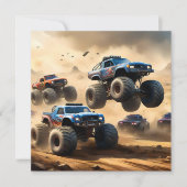 Monster Trucks Mayhem, Einladung (Vorderseite)