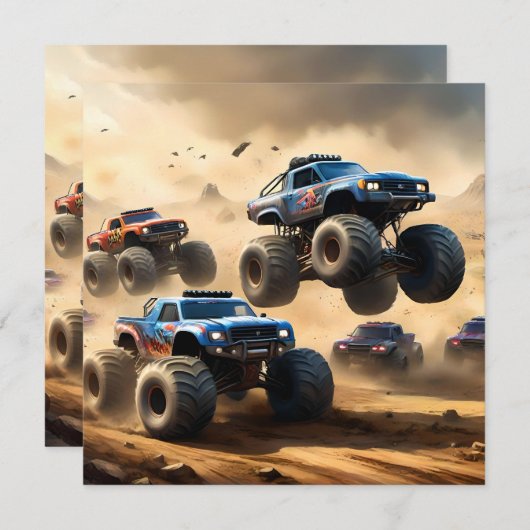 Monster Trucks Mayhem, Save The Date (Vorne/Hinten)