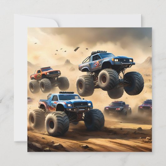 Monster Trucks Mayhem, Save The Date (Rückseite)