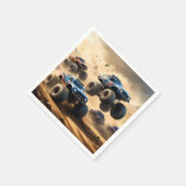 Monster Trucks Mayhem, Serviette (Ecke)