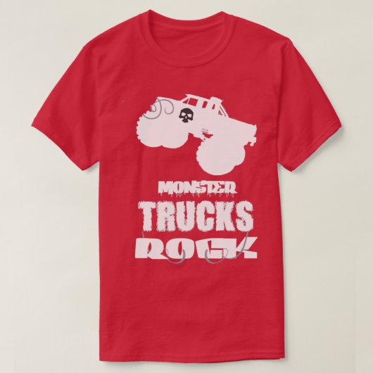 Monster Trucks Rock T T-Shirt (Design vorne)