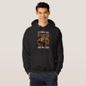 Monster Trucks sind meine Jam Kindermädchen Kinder Hoodie (Vorne ganz)