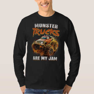 Monster Trucks sind meine Jam Kindermädchen Kinder T-Shirt