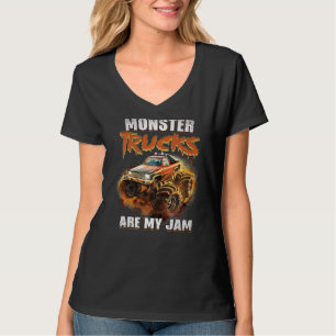 Monster Trucks sind meine Jam Kindermädchen Kinder T-Shirt