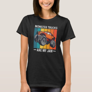 Monster Trucks sind meine Jam Truck Driver Road Ki T-Shirt