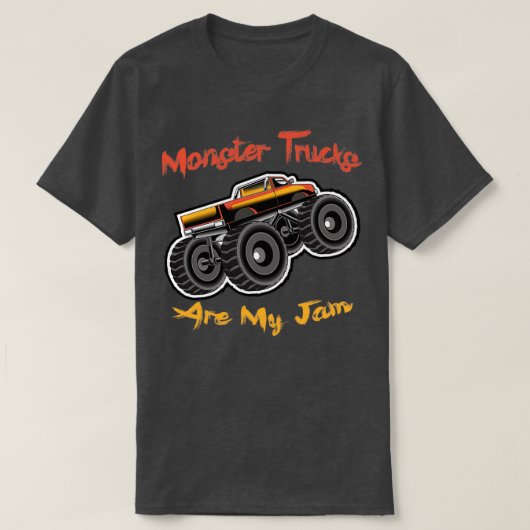 Monster Trucks sind meine Marmelade 2 T-Shirt (Design vorne)