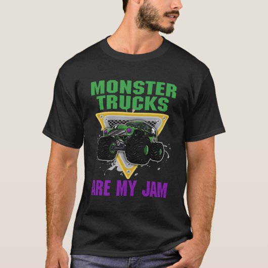 Monster Trucks sind meine Marmelade T-Shirt (Vorderseite)
