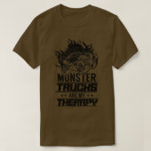 Monster Trucks sind meine Therapie ClassicCopy T-Shirt (Design vorne)