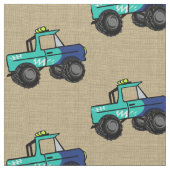 Monster Trucks Stoff (Nahaufnahme)