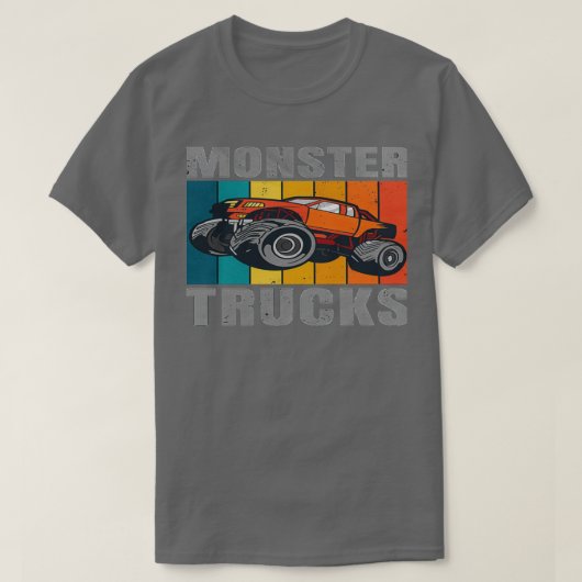 Monster Trucks Ungeheuer-Monster T-Shirt (Design vorne)
