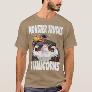 Monster Trucks & Unicorns Vintag Unicorn Sparkle T-Shirt
