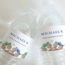 Monster Trucks Wasserflaschen-Etikett Wasserflaschenetikett