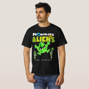 Monster und Außerirdischen V3 T-Shirt
