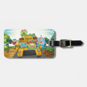 Monster und Bus Gepäckanhänger (Vorderseite horizontal)