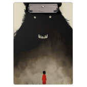 Monster und das Kind Klemmbrett (Vorderseite)