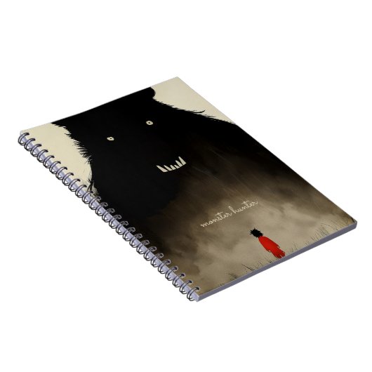 Monster und das Kind Notizblock (Rechte Seite)