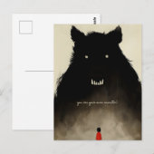 Monster und das Kind Postkarte (Vorne/Hinten)