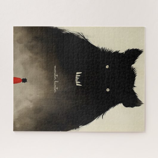 Monster und das Kind Puzzle (Horizontal)