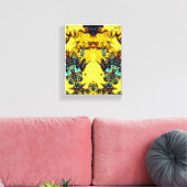Monster und Götter Leinwanddruck (Insitu (Wohnzimmer))