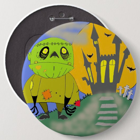 Monster und ich button (Vorne & Hinten)