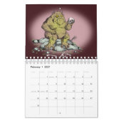 Monster und mehr kalender (Feb 2027)