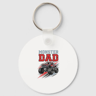 Monster-Vater Vintage-Monster-Truck-Shirt-Design_1 Schlüsselanhänger