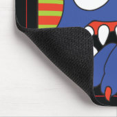 MONSTER-VISIONS-MAUSUNTERLAGEN MOUSEPAD (Ecke)